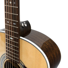 Saga A1 Mini All Solid Acoustic Guitar (Natural)