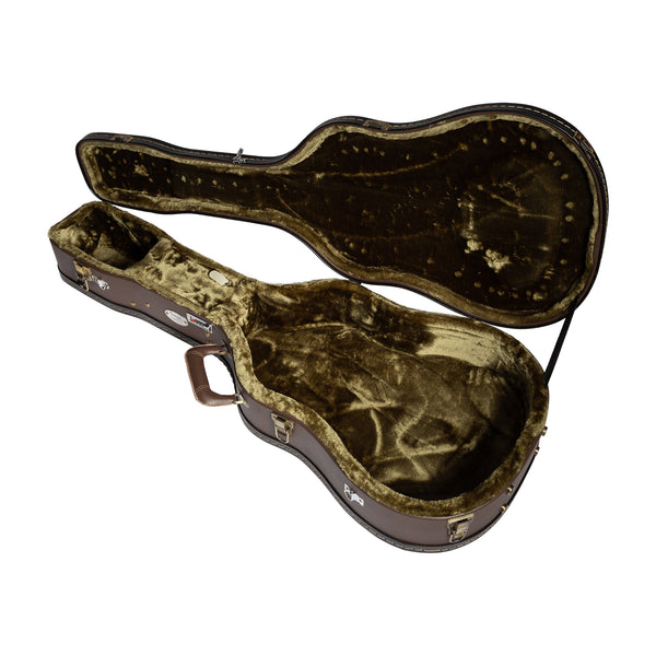 Saga K1GCNE Solid Koa Wood Acoustic-Electric Guitar (Natural)