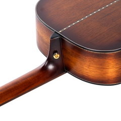 Saga K1GNE Solid Koa Acoustic-Electric Guitar (Natural)