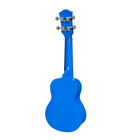 Sanchez ABS Soprano Ukulele with Gigbag (Blue)