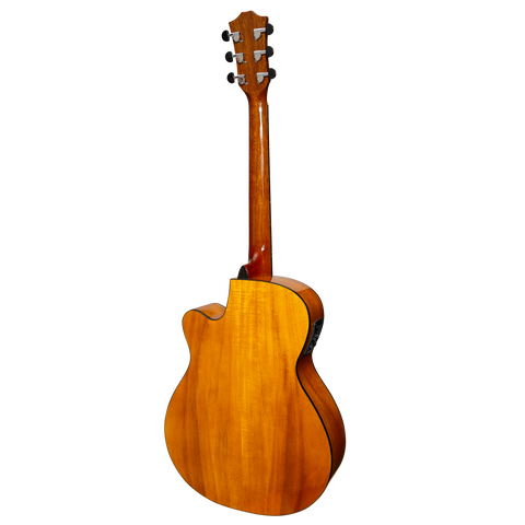 Sanchez Acoustic-Electric Small Body Cutaway Guitar Gloss (Acacia)