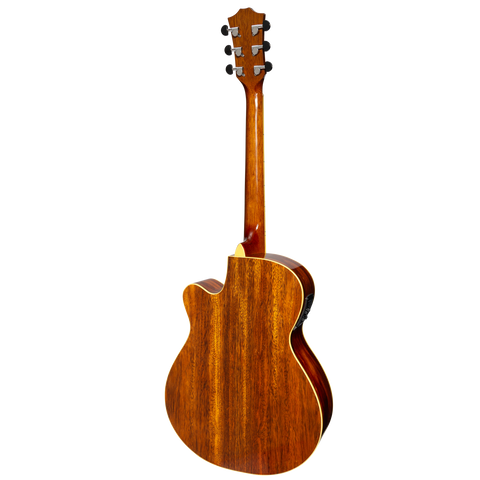 Sanchez Acoustic-Electric Small Body Cutaway Guitar Gloss (Spruce/Rosewood)