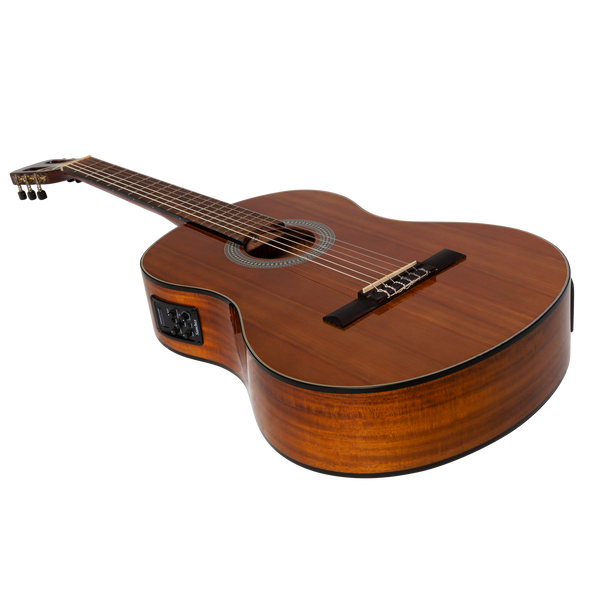 Sanchez Full Size Student Classical Acoustic Electric Guitar Acacia (Gloss)