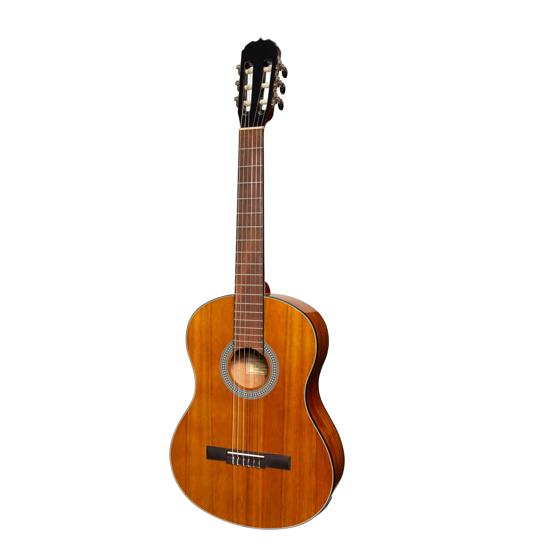 Sanchez Full Size Student Classical Acoustic Electric Guitar Acacia (Gloss)