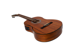 Sanchez Full Size Student Classical Acoustic Electric Guitar Koa (Gloss)