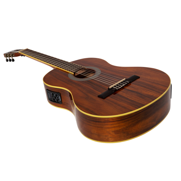 Sanchez Full Size Student Classical Acoustic Electric Guitar Rosewood (Gloss)