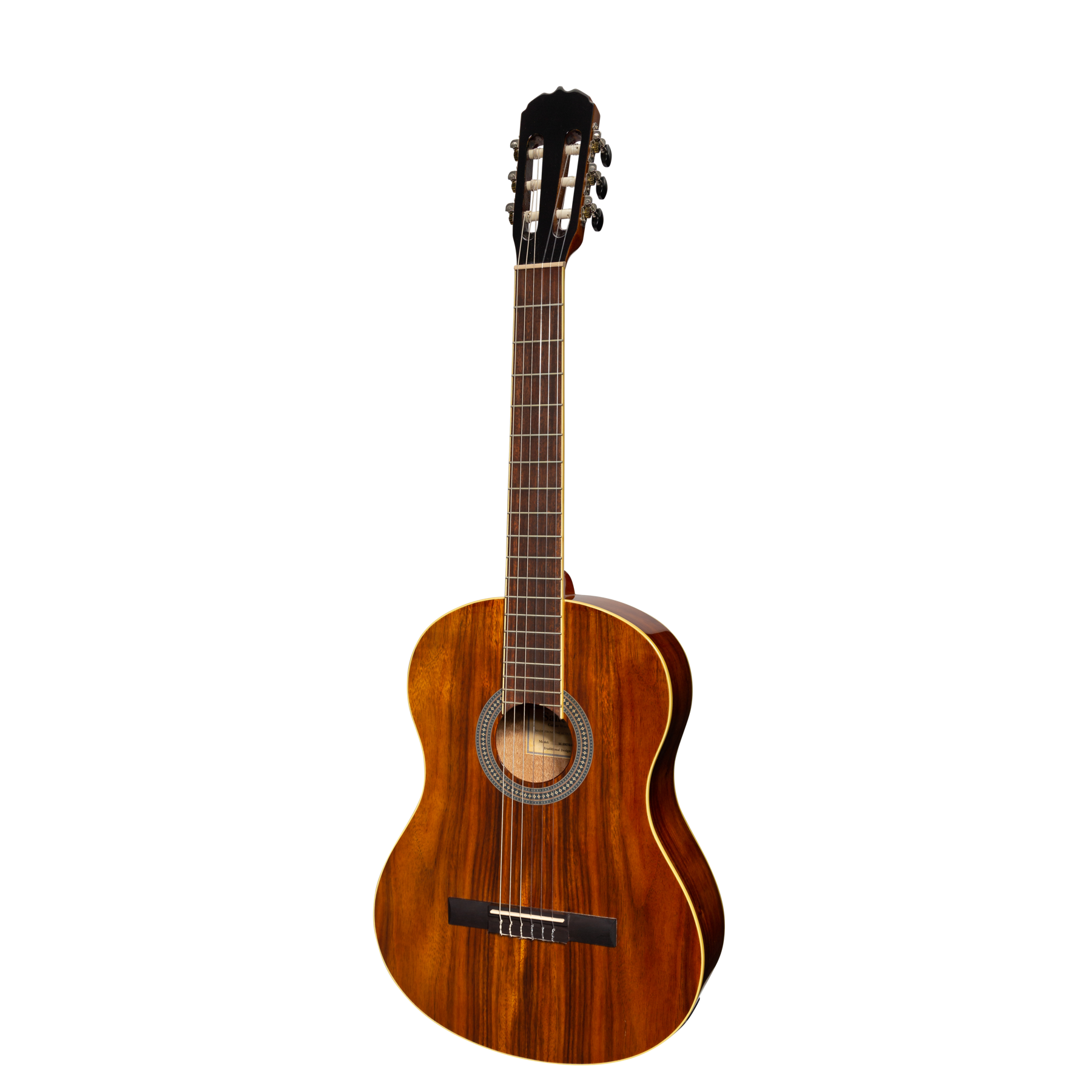 Sanchez Full Size Student Classical Acoustic Electric Guitar Rosewood (Gloss)