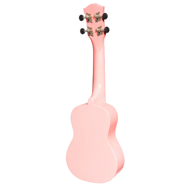 Sanchez 'Friendly Folk' Soprano Ukulele (Pink / Heart Soundhole)