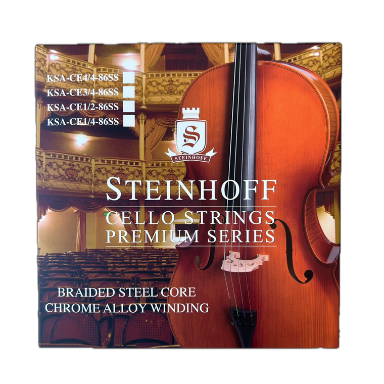 Steinhoff Cello Strings Premium Series (1/2 Size)