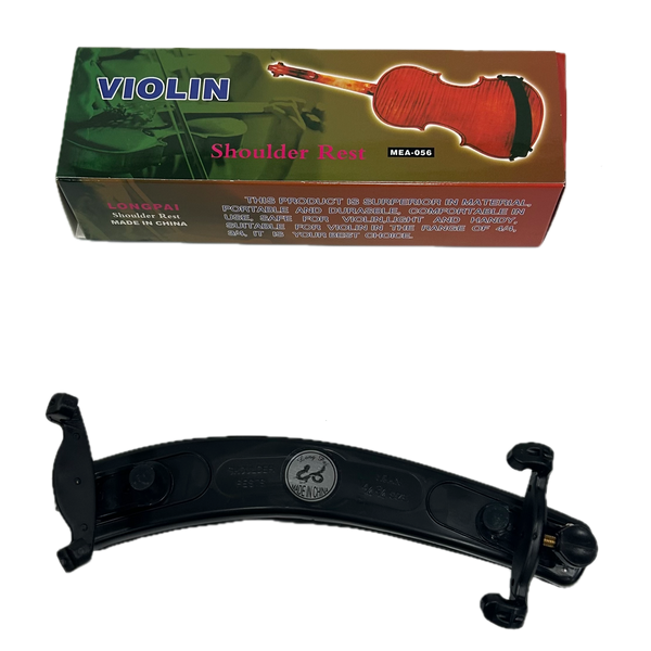 Steinhoff Violin Shoulder Rest 3/4 - 4/4 Size (Black)