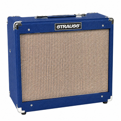 Strauss SVT-20R 20 Watt Combo Valve Amplifier with Reverb (Blue)