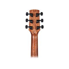 Timberidge Mahogany Solid Top Acoustic Dreadnought Cutaway Guitar (Natural Satin)