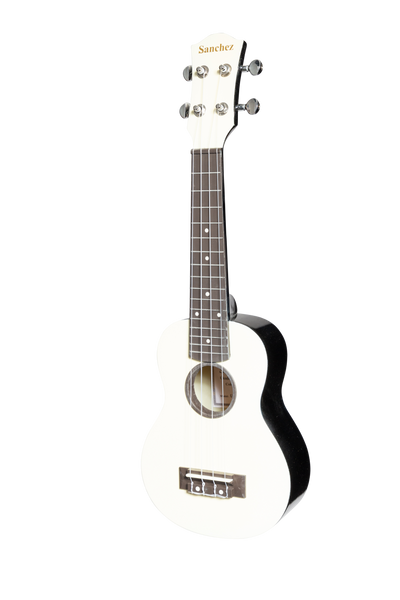 Sanchez ABS Soprano Ukulele with Gigbag (Ivory)