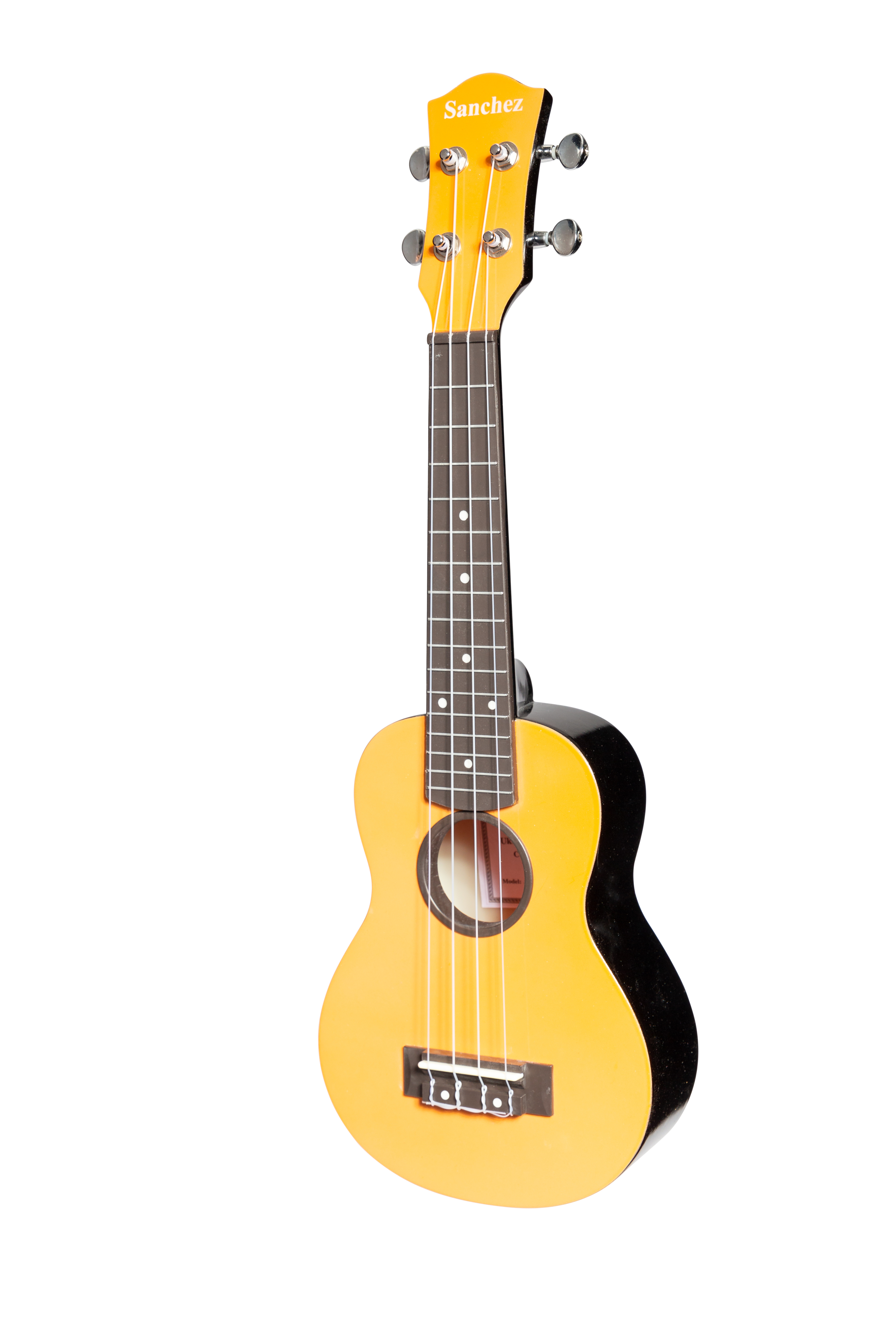 Sanchez ABS Soprano Ukulele with Gigbag (Orange)