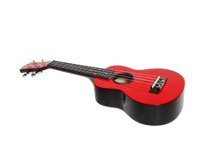 Sanchez ABS Soprano Ukulele with Gigbag (Red)