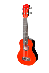 Sanchez ABS Soprano Ukulele with Gigbag (Red)