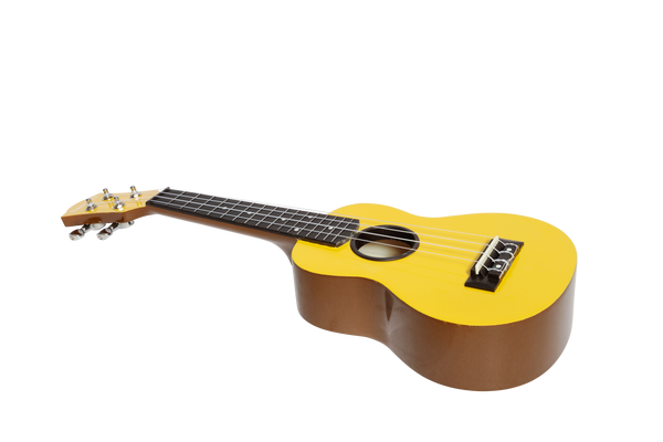 Sanchez ABS Soprano Ukulele with Gigbag (Yellow)