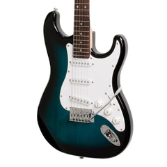 Casino ST-Style Electric Guitar Set (Blue Sunburst)