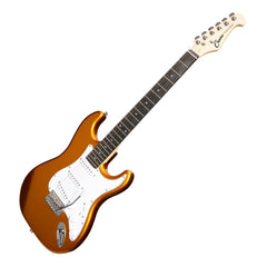 Casino ST-Style Electric Guitar Set (Gold Metallic)