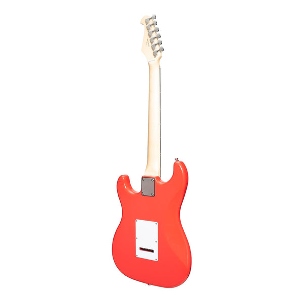 Casino ST-Style Electric Guitar Set (Hot Lips Pink)