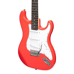Casino ST-Style Electric Guitar Set (Hot Lips Pink)