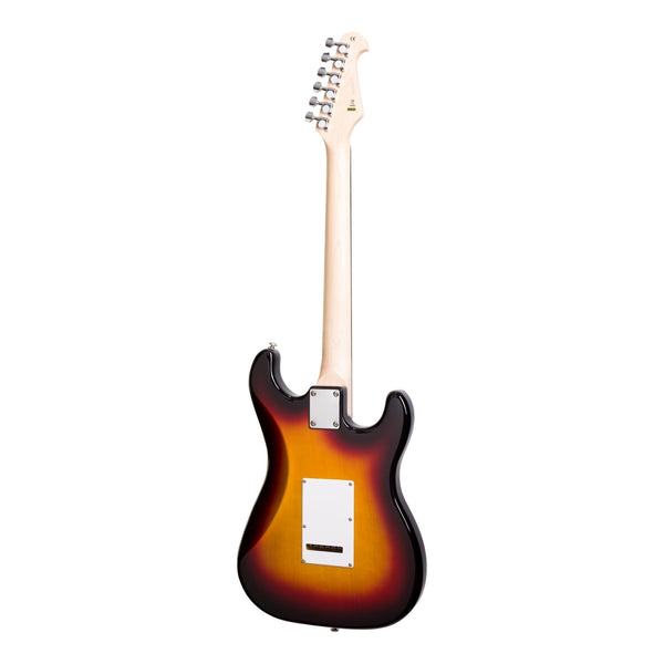 Casino ST-Style Left Handed Electric Guitar Set (Sunburst)