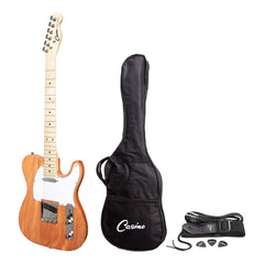 Casino TE-Style Electric Guitar Set (Natural Gloss)-CJD-TL-NGL