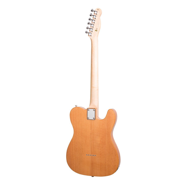 Casino TE-Style Left Handed Electric Guitar Set (Natural Gloss)