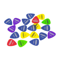 Crossfire 0.58mm Canned Guitar Picks (20 Pack Assorted)-CPT-1T-20