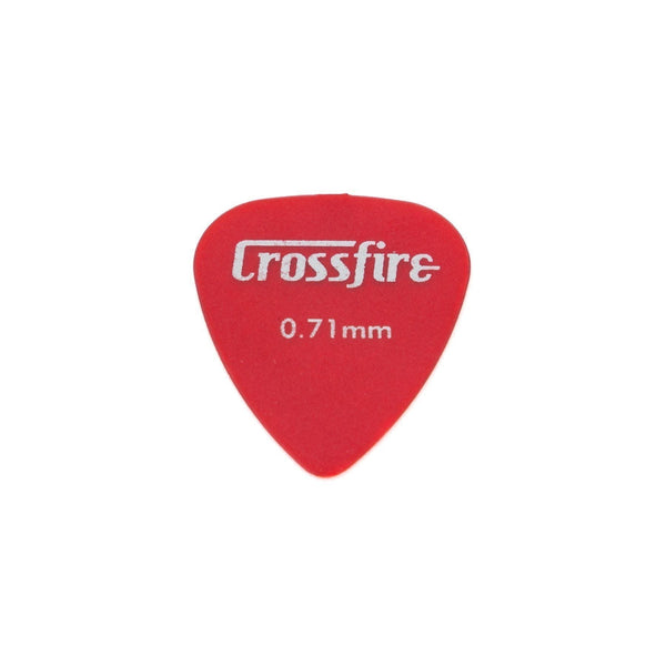 Crossfire 0.71mm Guitar Picks (10 Pack Assorted)-CPP-3-10