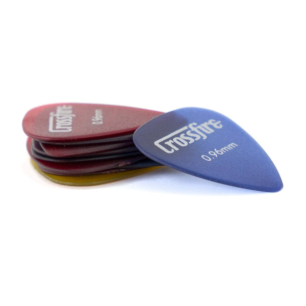 Crossfire 0.96mm Canned Guitar Picks (20 Pack Assorted)