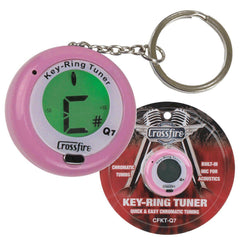 Crossfire Chromatic Keyring Tuner (Pink)-CFCT-Q7-PNK
