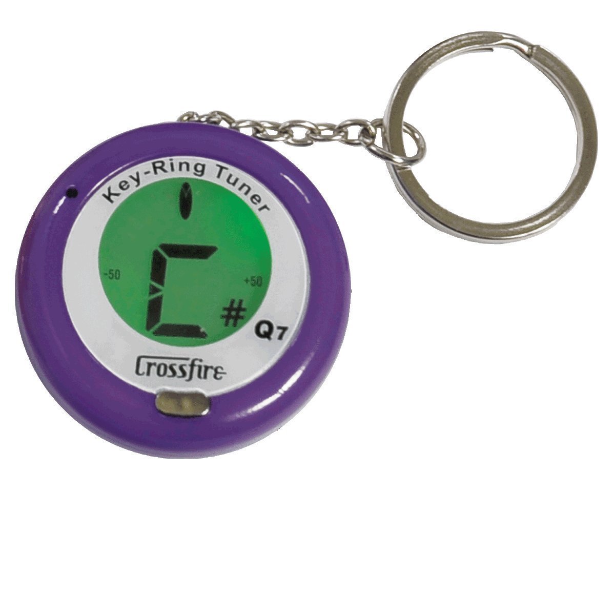 Crossfire Chromatic Keyring Tuner (Purple)-CFCT-Q7-PUR