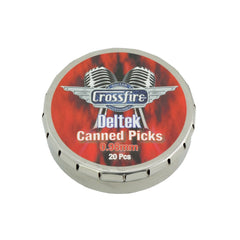 Crossfire Deltek 0.98mm Canned Guitar Picks (20 Pack Assorted)