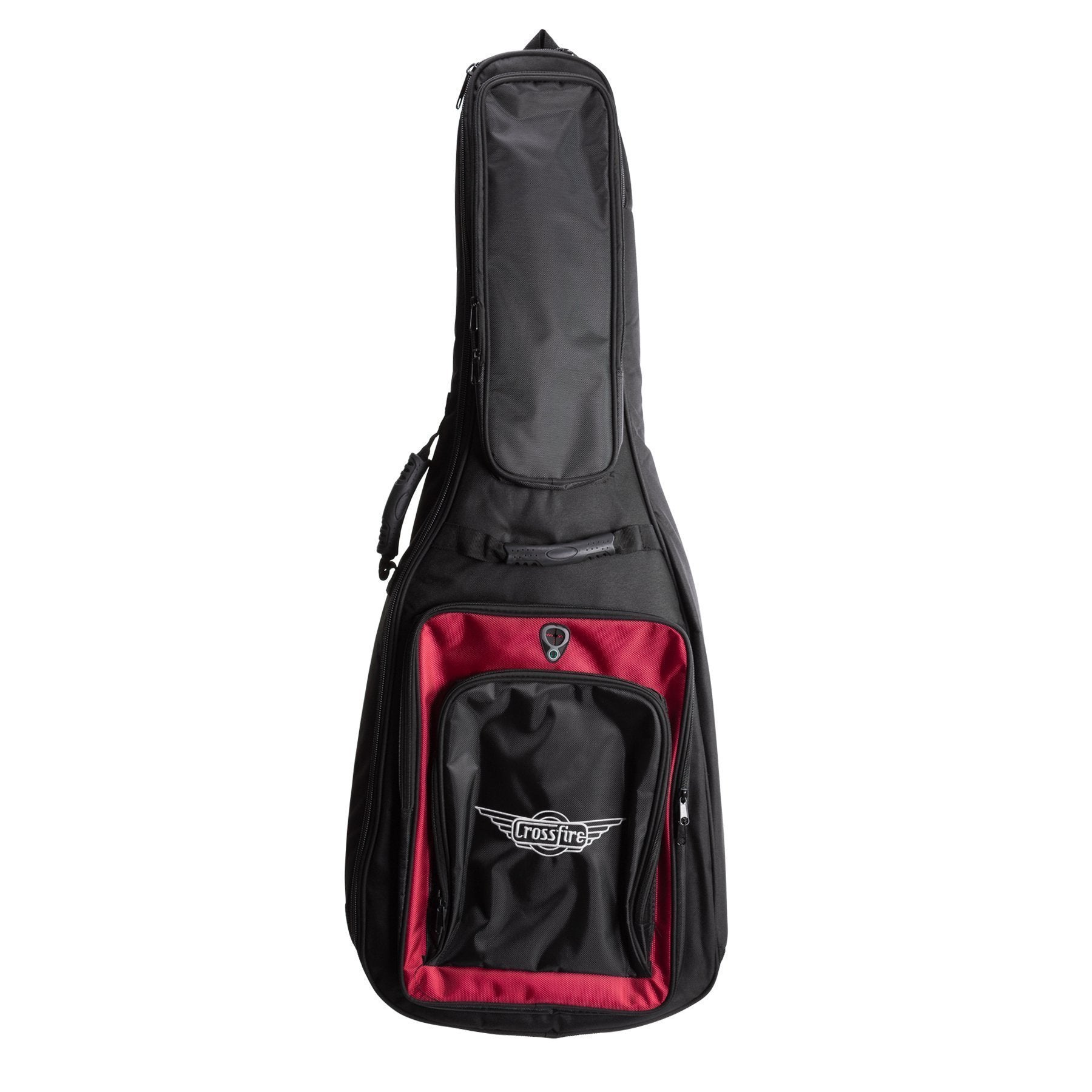Crossfire Deluxe Padded Classical Guitar Gig Bag (Black)-XFGB-DC-BLK