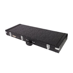 Crossfire Deluxe Rectangular ST and TE-Style Electric Guitar Hard Case (Paisley Black)