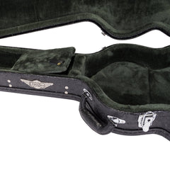 Crossfire Deluxe Shaped 335-Style Electric Guitar Hard Case (Paisley Black)
