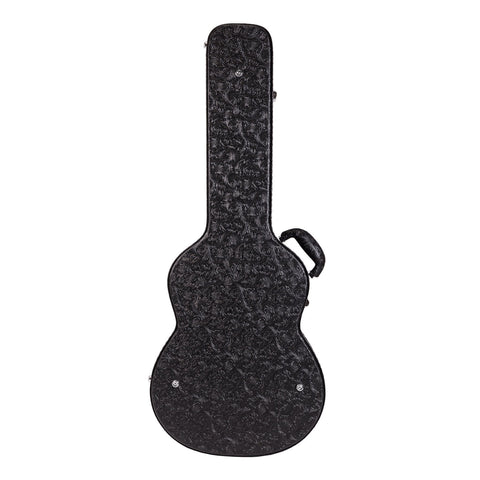 Crossfire Deluxe Shaped Classical Guitar Hard Case (Paisley Black)