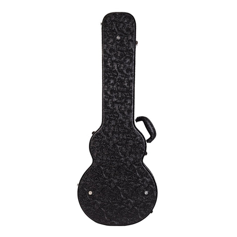 Crossfire Deluxe Shaped LP-Style Electric Guitar Hard Case (Paisley Black)-XFC-DLP-PASBLK