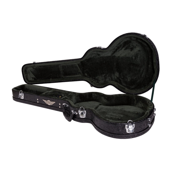 Crossfire Deluxe Shaped LP-Style Electric Guitar Hard Case (Paisley Black)