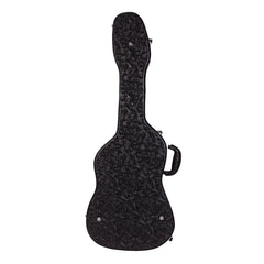 Crossfire Deluxe Shaped ST-Style Electric Guitar Hard Case (Paisley Black)