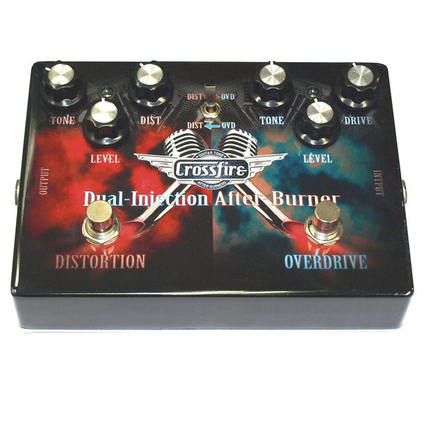 Crossfire Distortion & Overdrive Guitar Effects Pedal-CF-DO2