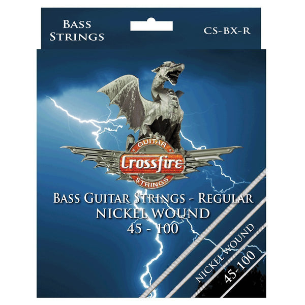 Crossfire Regular Light Bass Guitar Strings (45-100)-CS-BX-R