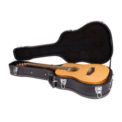Crossfire Shaped Babe Traveller Acoustic Guitar Hard Case (Black)