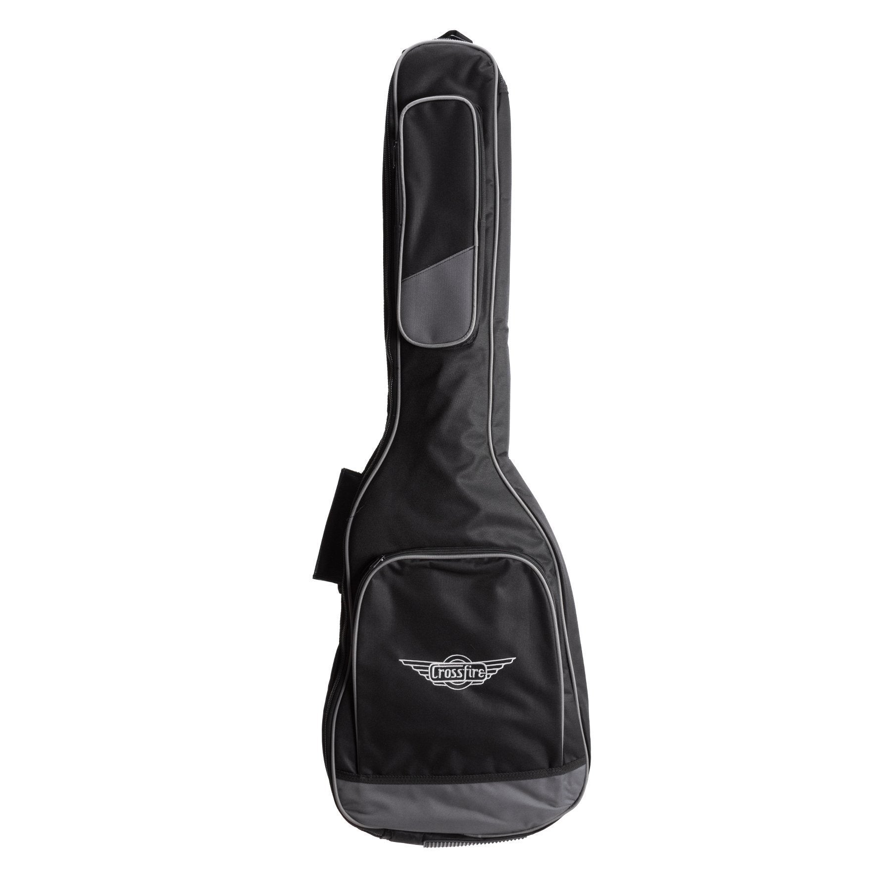 Crossfire Standard Padded Electric Guitar Gig Bag (Black)-XFGB-SE-BLK