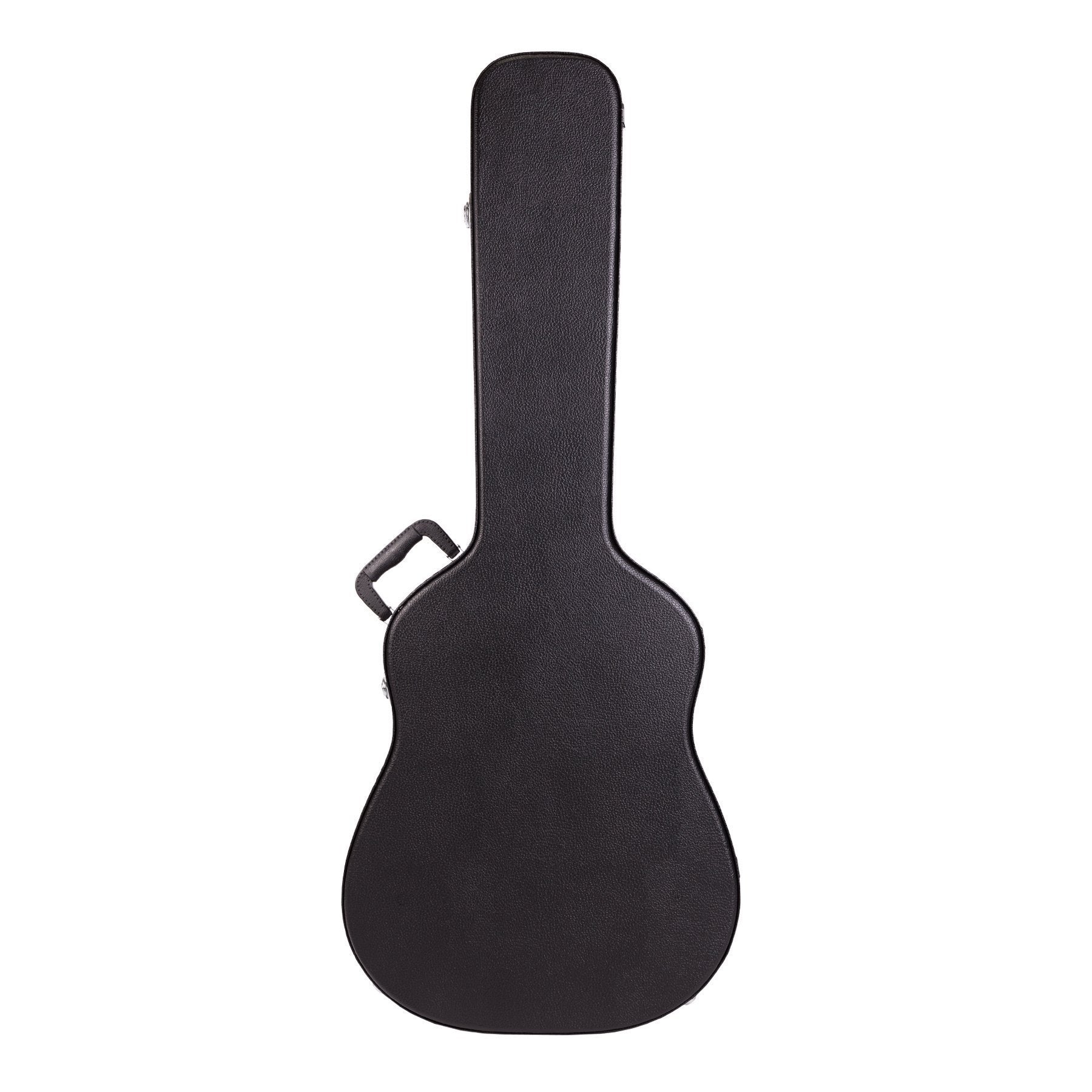 Crossfire Standard Shaped Dreadnought Acoustic Guitar Hard Case (Black)-XFC-A-BLK