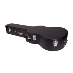 Crossfire Standard Shaped Parlour Guitar Hard Case (Black)