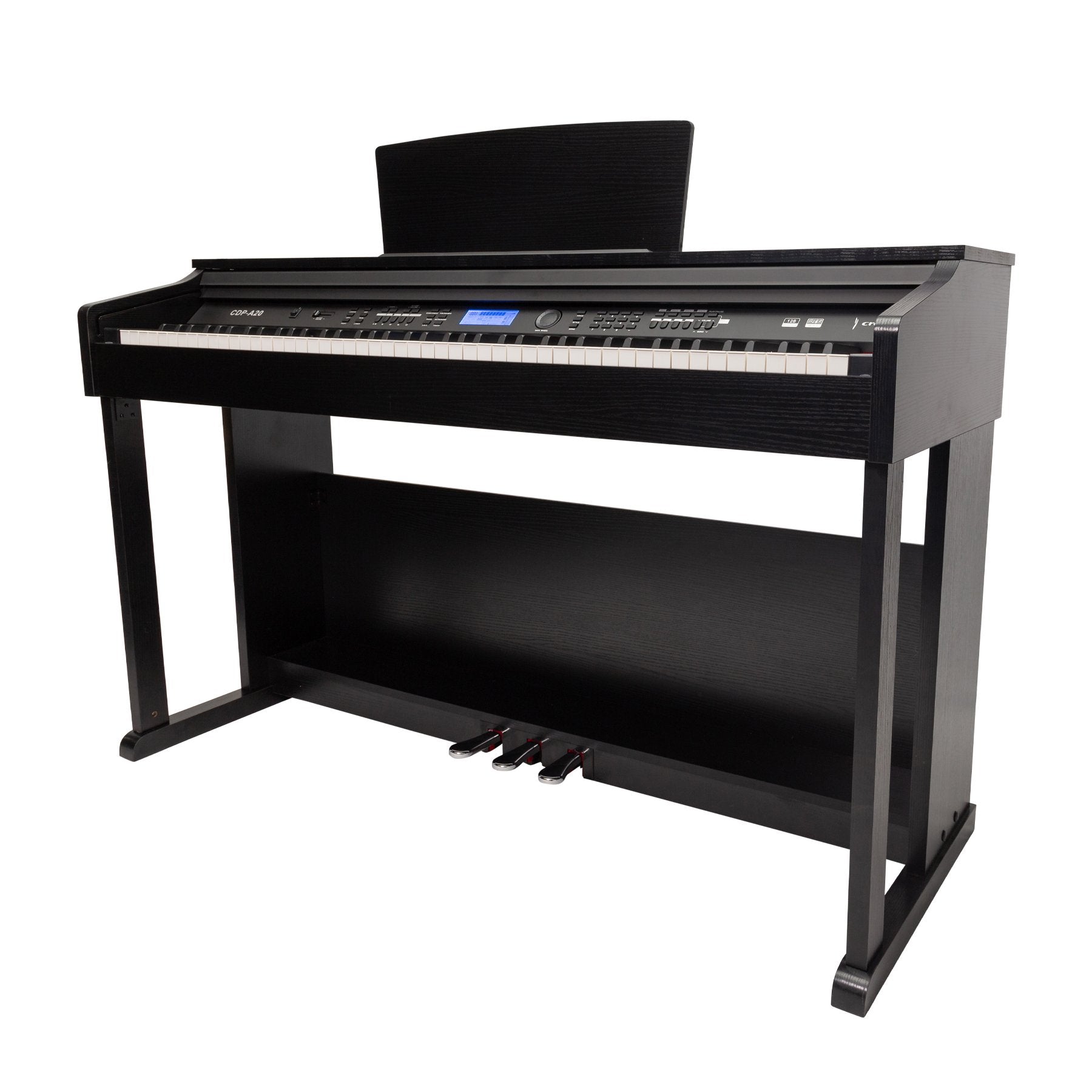 Crown A20 88-Key Touch Responsive Digital Piano (Black)-CDP-A20-BLK