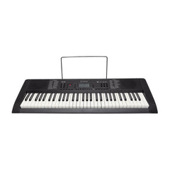 Crown CK-68 Touch Sensitive Multi-Function 61-Key Electronic Portable Keyboard with MIDI (Black)-CK-68-BLK