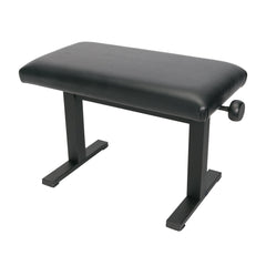 Crown Hydraulic Height Adjustable Piano Stool (Black)-CPS-9P-BLK